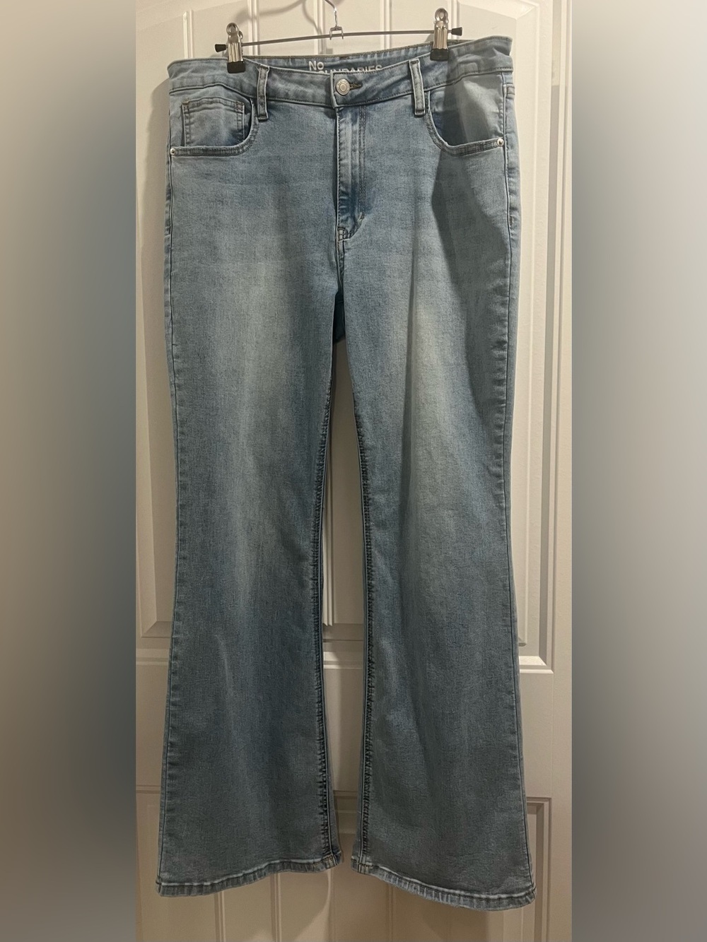 No Boundaries Light Blue Flare Jeans
